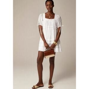 J. Crew White Mini Dress